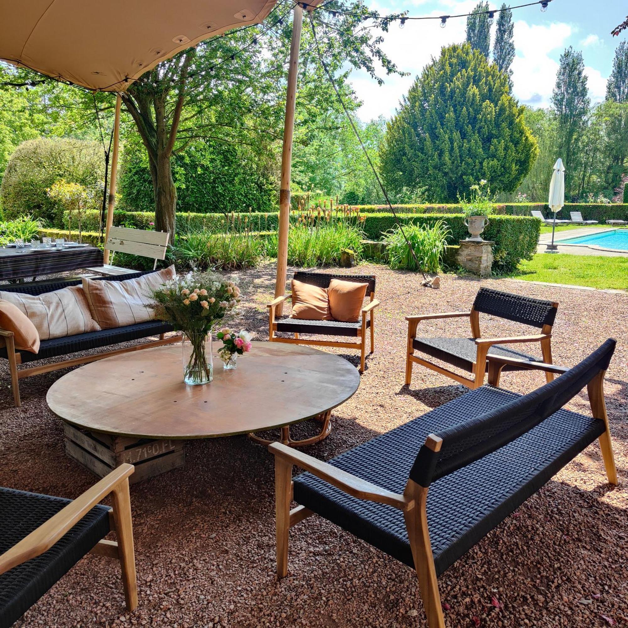 Villa Ancien Chateau De Pecq Extérieur photo